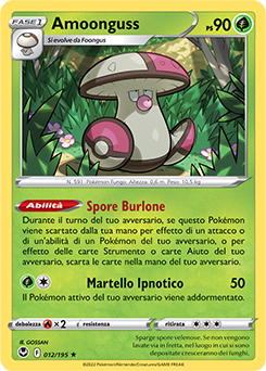 Amoonguss 012/195 Reverse NM (ITA)