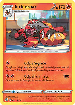 Incineroar 032/195 NM (ITA)
