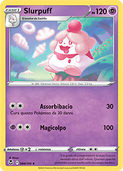 Slurpuff 084/195 Reverse NM (ITA)