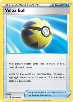 Velox Ball 179/202 Reverse NM (ITA)