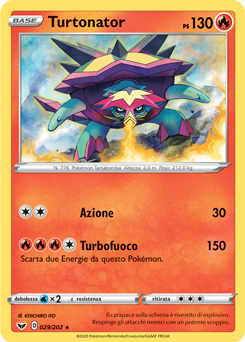 Turtonator 029/202 Reverse NM (ITA)