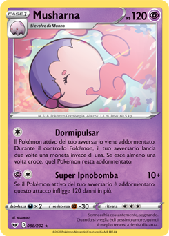 Musharna 088/202 Reverse NM (ITA)