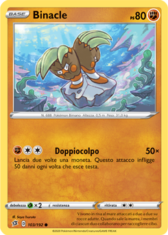 Binacle 103/192 Reverse NM (ITA)