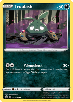 Trubbish 117/192 Reverse NM (ITA)