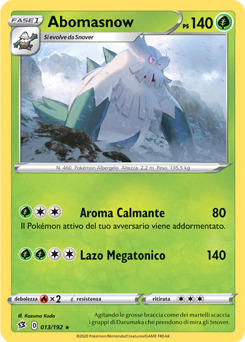 Abomasnow 013/192 NM (ITA)