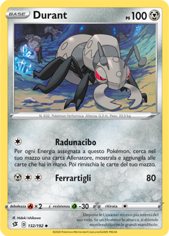 Durant 132/192 Reverse NM (ITA)