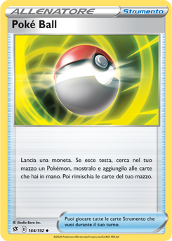 Poké Ball 164/192 Reverse NM (ITA)