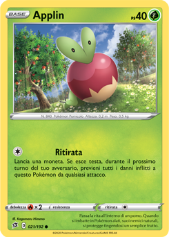 Applin 021/192 Reverse NM (ITA)