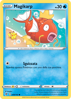 Magikarp 039/192 Reverse NM (ITA)