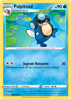Palpitoad 045/192 Reverse NM (ITA)