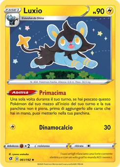 Luxio 061/192 Reverse NM (ITA)