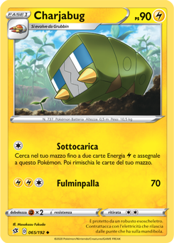 Charjabug 065/192 Reverse NM (ITA)