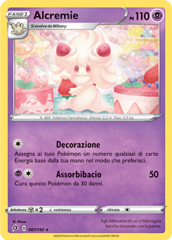 Alcremie 087/192 NM (ITA)