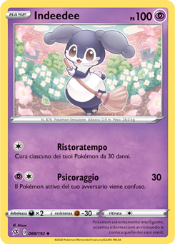 Indeedee 088/192 Reverse NM (ITA)