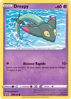 Dreepy 089/192 Reverse NM (ITA)
