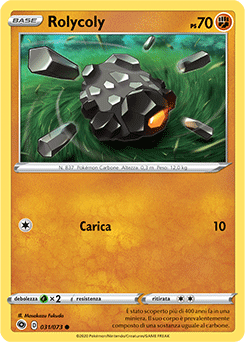 Rolycoly 031/073 Reverse NM (ITA)
