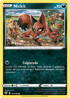 Nickit 112/189 Reverse NM (ITA)