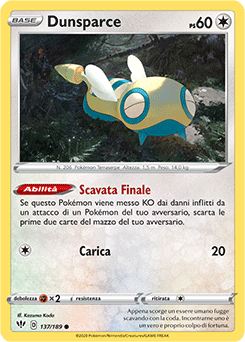 Dunsparce 137/189 NM (ITA)