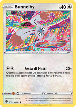 Bunnelby 150/189 Reverse NM (ITA)