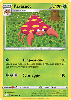 Parasect 004/189 NM (ITA)