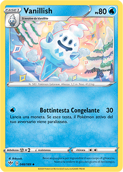 Vanillish 046/189 Reverse NM (ITA)