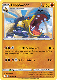 Hippowdon 094/189 NM (ITA)