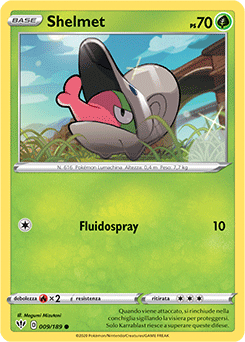 Shelmet 009/189 Reverse NM (ITA)