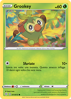 Grookey 11/73 NM (ITA)