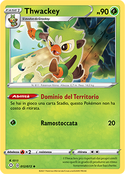 Thwackey 12/73 Reverse NM (ITA)