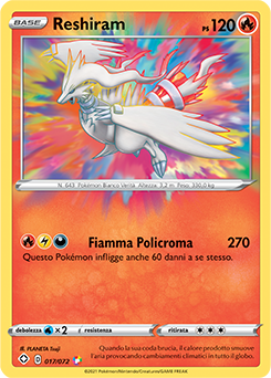 Reshiram 17/73 NM (ITA)
