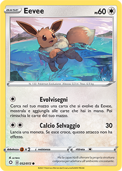 Eevee 52/73 Reverse NM (ITA)