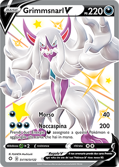 Grimmsnarl-V SV116 NM (ITA)