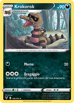 Krokorok 108/185 Reverse NM (ITA)