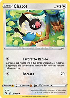 Chatot 139/185 NM (ITA)