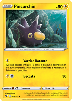 Pincurchin 062/185 Reverse NM (ITA)