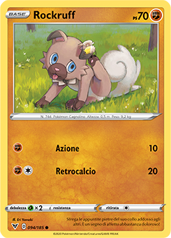 Rockruff 094/185 NM (ITA)