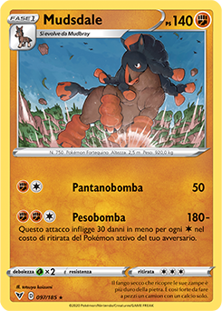 Mudsdale 097/185 Reverse NM (ITA)