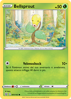 Bellsprout 001/163 NM (ITA)