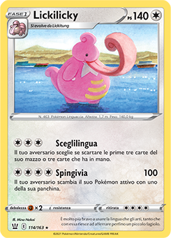 Lickilicky 114/163 Reverse NM (ITA)