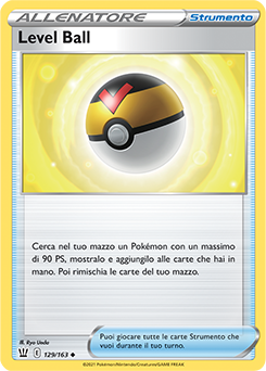 Level Ball 129/163 Reverse NM (ITA)