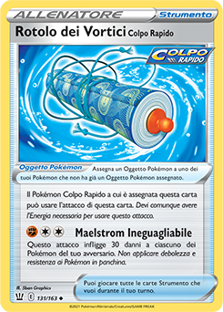 Rotolo dei Vortici Colpo Rapido 131/163 Reverse NM (ITA)