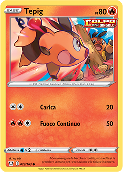 Tepig 023/163 NM (ITA)