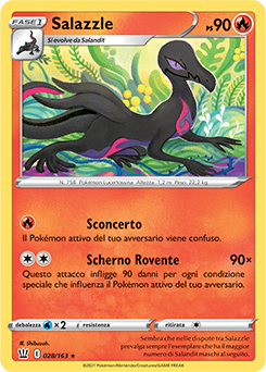 Salazzle 028/163 Reverse NM (ITA)