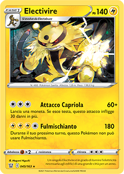 Electivire 045/163 Reverse NM (ITA)