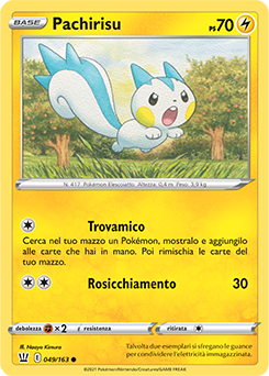 Pachirisu 049/163 NM (ITA)