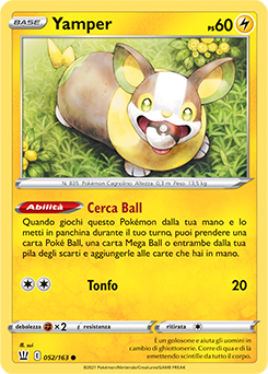 Yamper 052/163 Reverse NM (ITA)