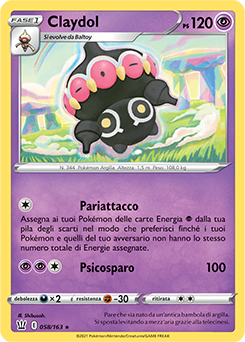 Claydol 058/163 NM (ITA)
