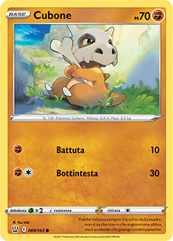 Cubone 069/163 NM (ITA)