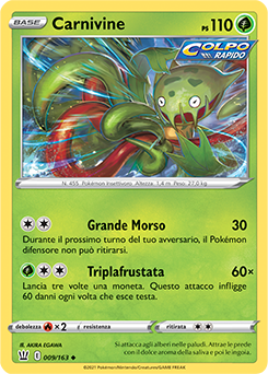 Carnivine 009/163 NM (ITA)