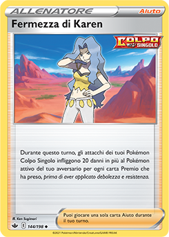 Fermezza di Karen 144/198 Reverse NM (ITA)